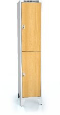 Divided cloakroom locker ALDERA with feet 1920 x 400 x 500